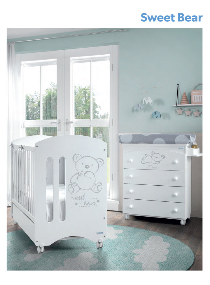 Micuna Sweet Bear Baby Cot with Relax System [Display & New Stock]