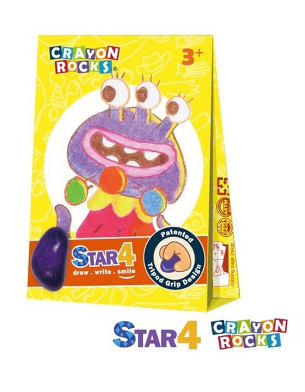 [COMBO] Crayon Rocks 4 pcs - Amy/Eric/Johnny/Leo/Mike/Star