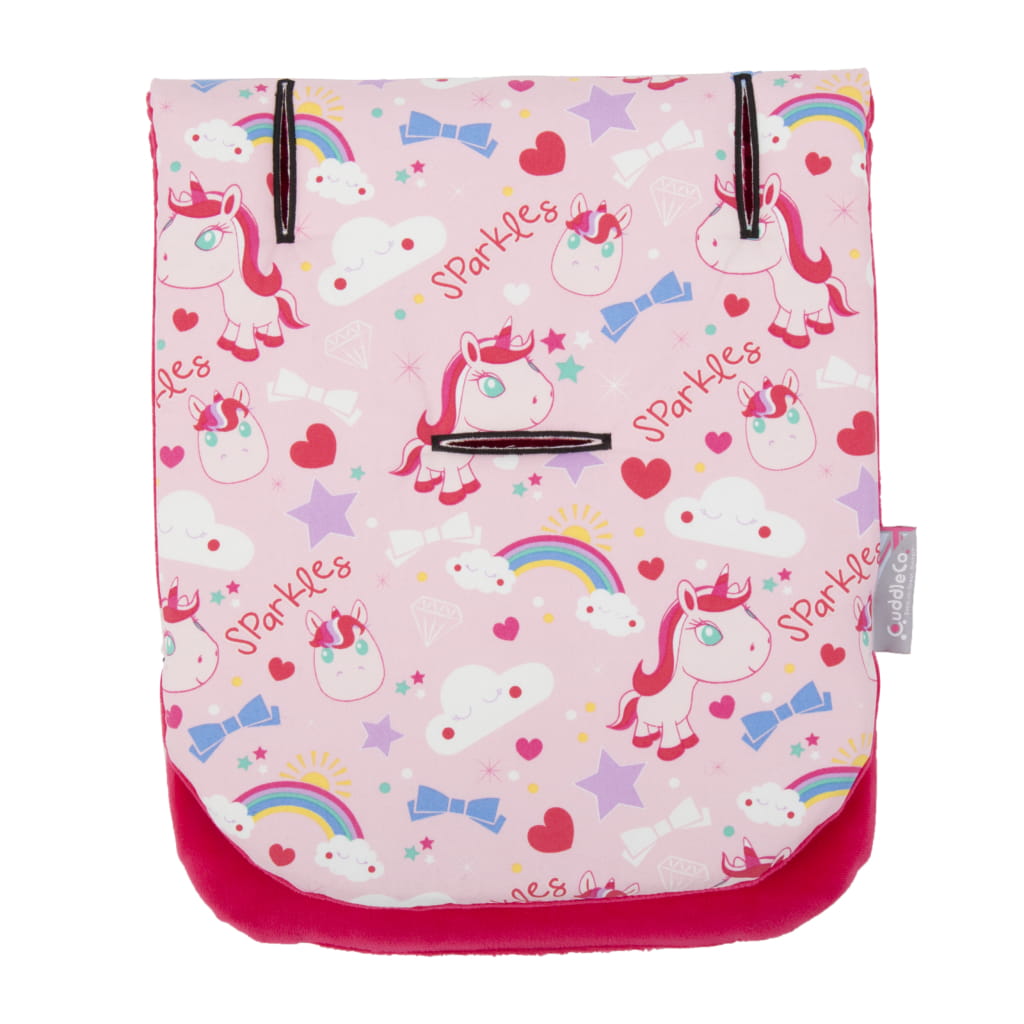Cuddle Co Comfi-Cush Stroller Liner Sparkles The Unicorn