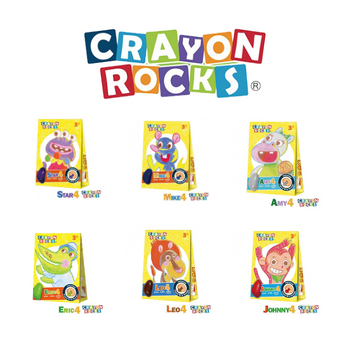 [COMBO] Crayon Rocks 4 pcs - Amy/Eric/Johnny/Leo/Mike/Star