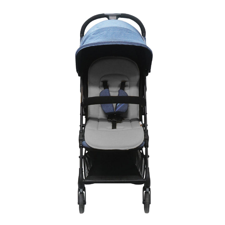 Happy Cot Bamboo Fibre Stroller Liner - Royal Grey