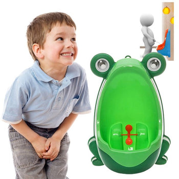 [Jarrons & Co.] Housbay Potty Training Urinal for Toddler - Frog (green/Blue)