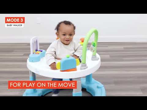 Baby Trend Smart Steps by Baby Trend Bounce N’ Dance 4-in-1 Activity Center Walker - Hexagon Dots