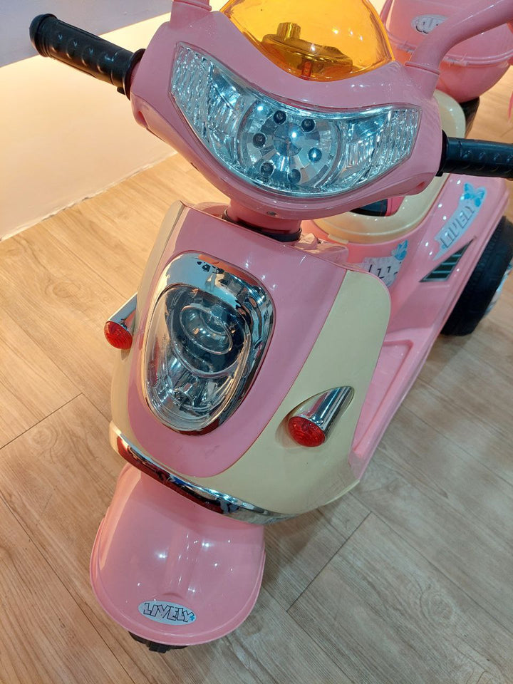 Electrical Motorbike Scooter JT519 [Pink/Green]